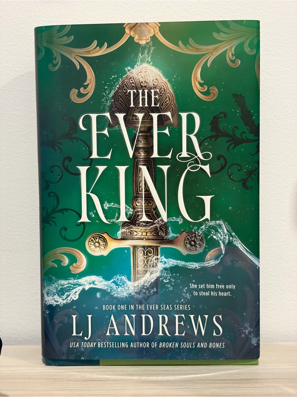 The Ever King Hardcover - Green Cover